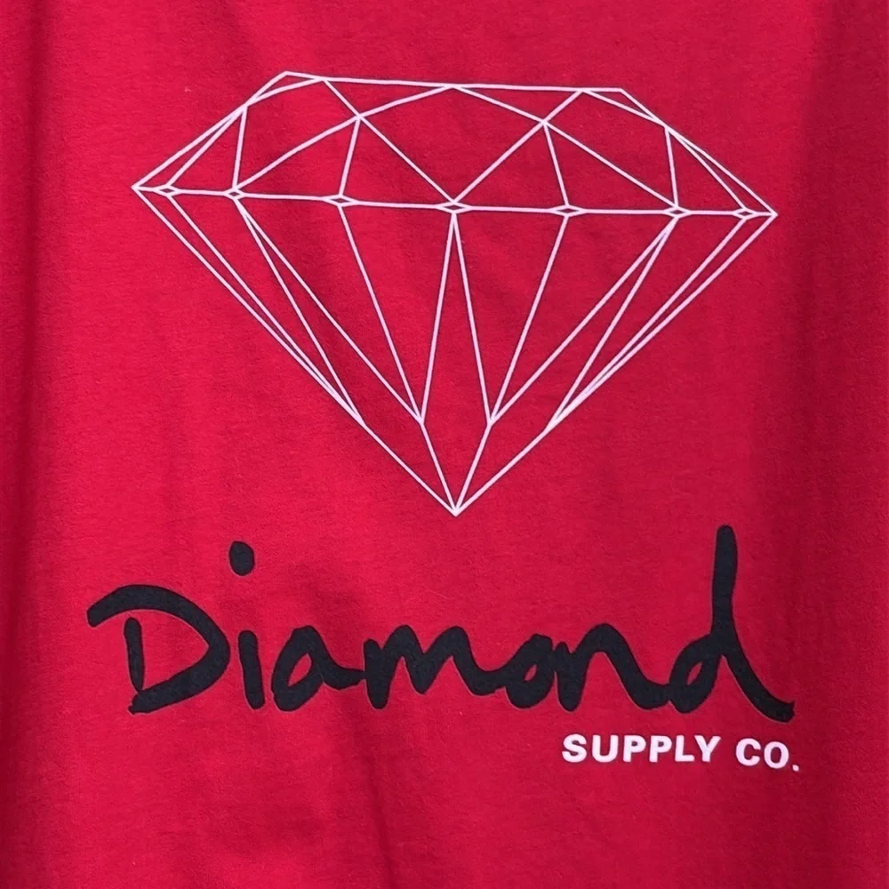 Diamond Supply Company | Red NWT Graphic 100%Cotton Tank Top Shirt S - Picture 3 of 9